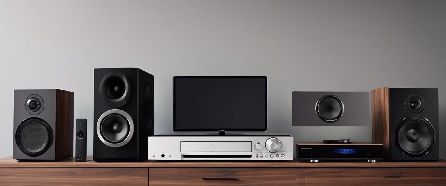 Home theater system components